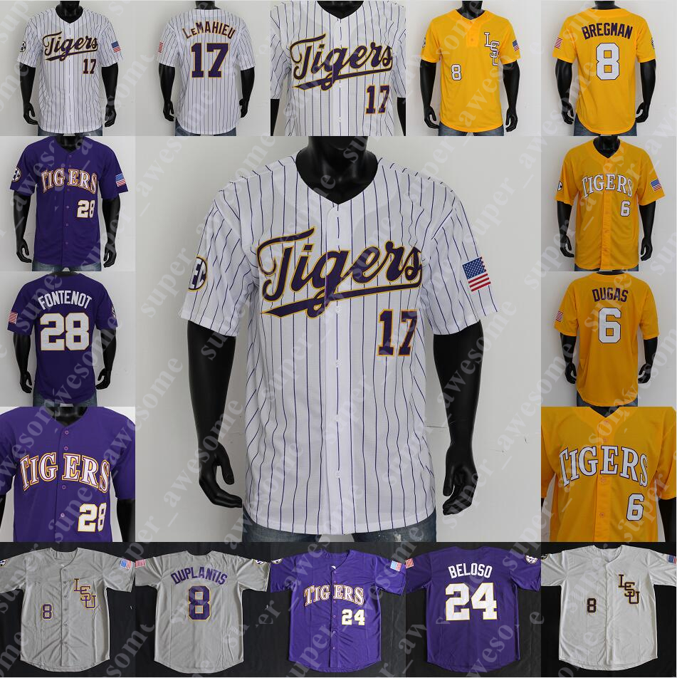 

1 Brennan Holt Baseball Jersey Brayden Jobert Devin Fontenot Daniel Cabrera Cade Doughty Tyler McManus Cade Beloso Saul Garza Tre Morgan III Alex Bregman Gavin Dugas, White