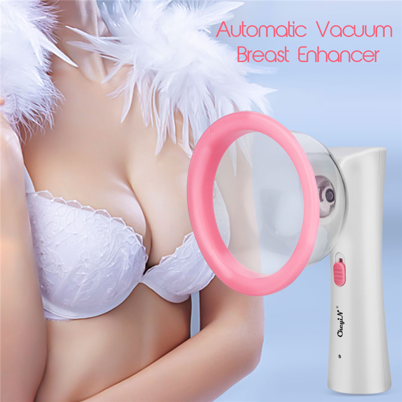 

Electric Breast Massager Enhancement Enlargement Chest Massage Therapy Vacuum Scution Pump Cup Growth Breast Massager Tool