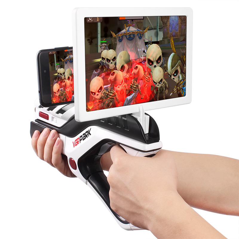 AR Game Gun Toy Fun Sports Airsoft Air Guns Multiplayer Interactive Virtual Reality Shoot Bluetooth-compatible Control Gamepad-image-726588936