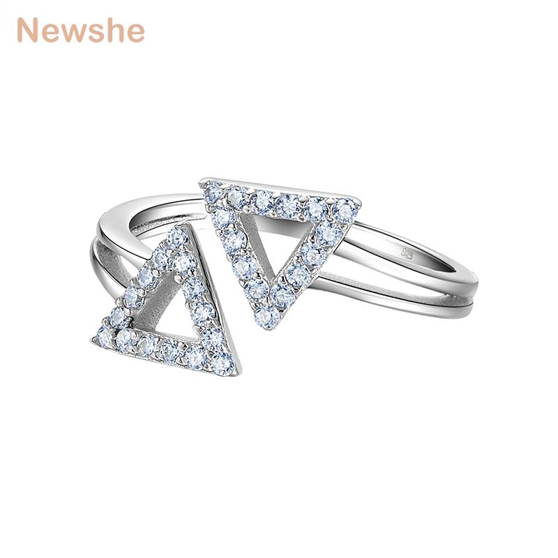 

Cluster Rings She 925 Sterling Silver Unique Design Wedding Ring Engagement Band For Women 0.45 Ct CZ Classic Jewelry NR5016, Golden;silver