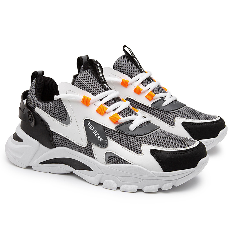 

2021 Womens Mens Running Shoes Casual Student Outdoor Sports Sneakers Black Beige Grey Size 39-44 Code 65-727