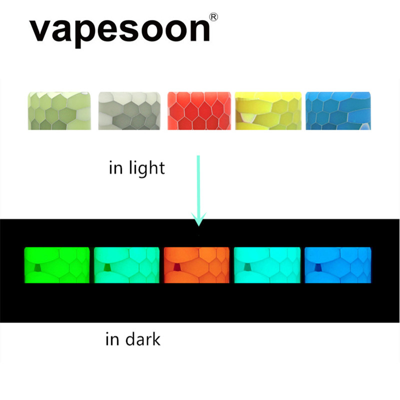 

Luminous Snake Skin Cobra TFV8 Baby V2 Resin Drip Tip for SMOK TFV8 Baby V2 Tank Atomizer & Species Kit