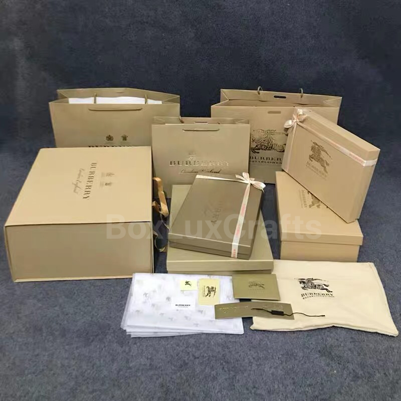 

luxury designer packaging , big brand box, Silver