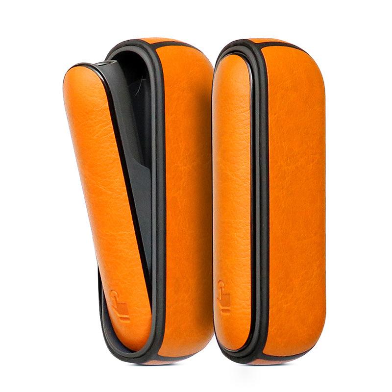 

Cell Phone Pouches PU Leather Case For IQOS 3 Soft Shockproof Pattern Holder Full Protective Cover Shell 3.0 Bag
