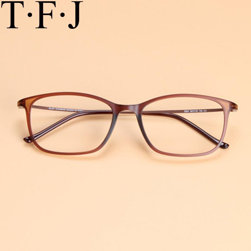 

Hipster Big Eyeglasses Frames Men Women Computer Glasses Myopia Prescription Square Frame Ultra-light Tungsten Steel Clear Lens Fashion Sung