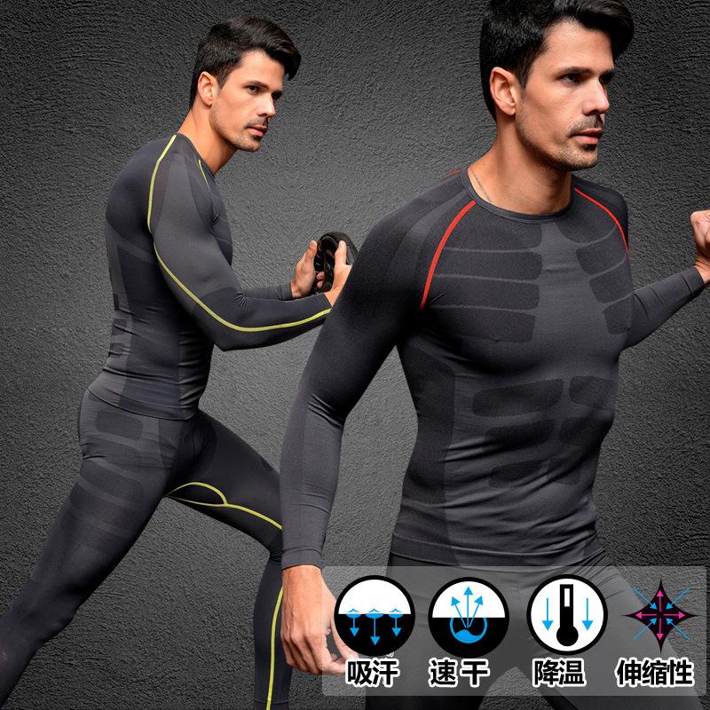 

Men's T-Shirts Mens Pro Combat Compression T-shirt Base Layer Jogger Fitness T Shirt Clothing Men Tops Plus Size, Black red