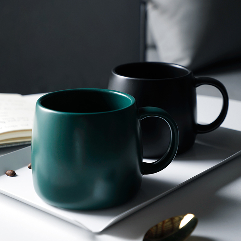 500ml Ceramic Mugs Office Mug Large Capacity Tea Water Cup Home Milk Breakfast Cappuccino Coffee Cups Drinkware