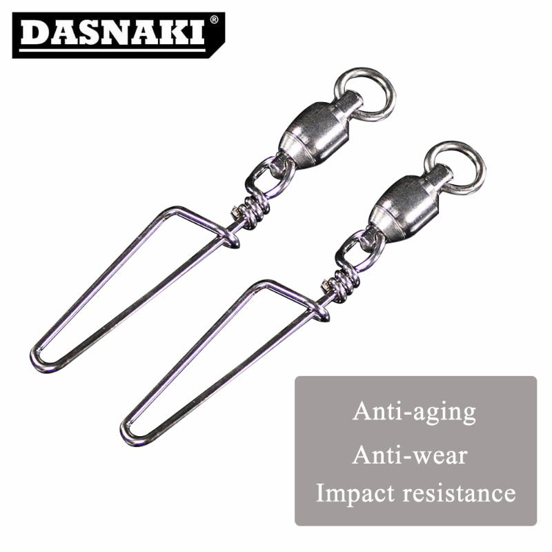 

Fishing Hooks 20Pcs/Lot Alloy Pin Emerillon Connector Link Solid Rings Interlock Snap Tackle Sea Anillas Guias Pesca Hooked