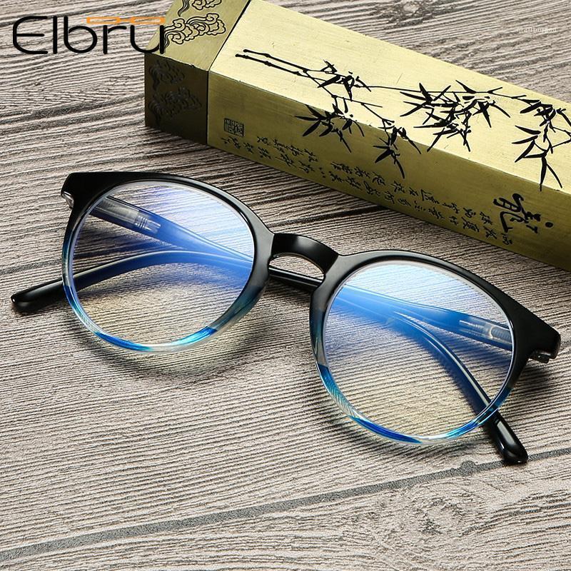 

Sunglasses Elbru Round Frame Reading Glasses For Men Women Computer Optical Eyeglasses Hyperopia Anti Blue Light Eyewear1