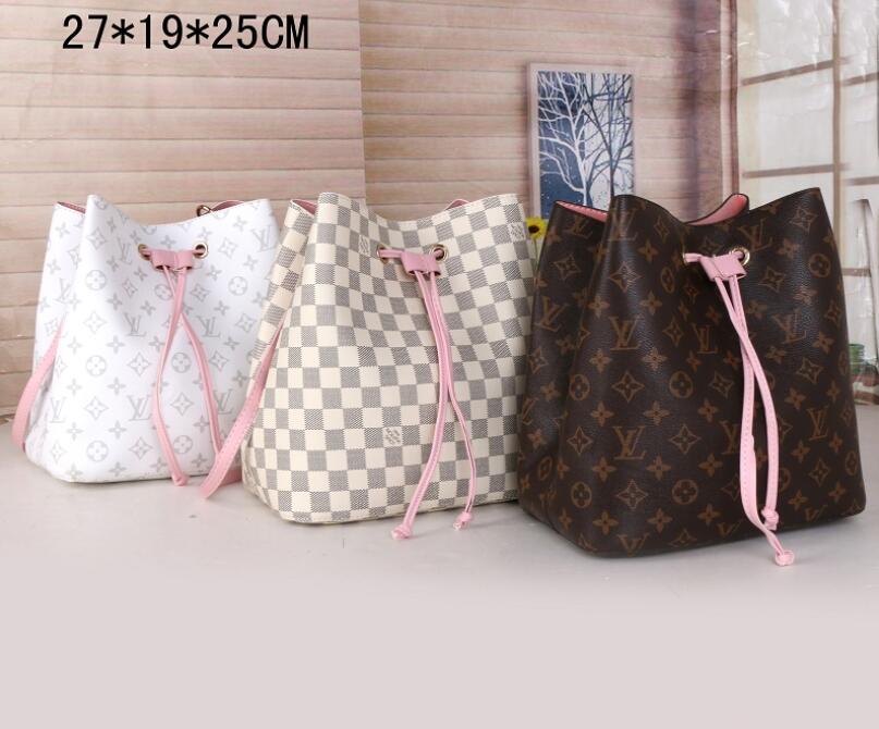 

E3 Women Bucket Bag Female Shoulder Bags Large Size Soft Leather Lady Cross Body Handbag Women Bag Tote GGLVLouisVitton YS