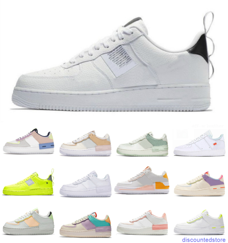 

2021 FORCES Low Running Shoes Men Tropical Twist Pistachio Frost Unisex 1\rone Skateboard Triple White Black Brown Women\rAir High Jogging, F044