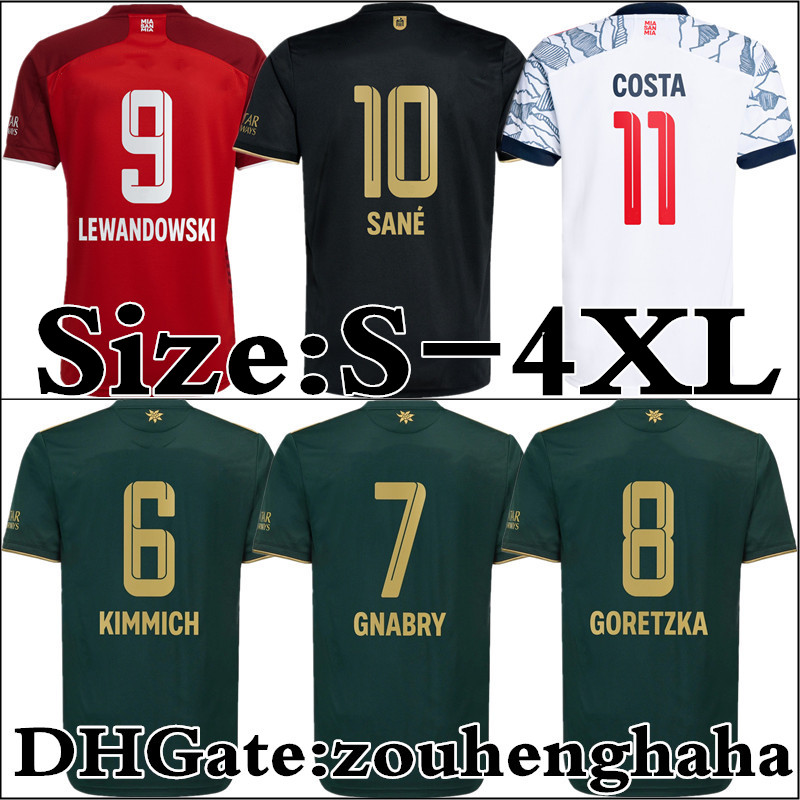 

LEWANDOWSKI Oktoberfest fourth Soccer Jerseys 2021 22 Third maillots foot SANÉ GNABRY KIMMICH MUNicH GORETZKA DAVIES BAYeRN Home Away Football shirt Kit Size S-4XL
