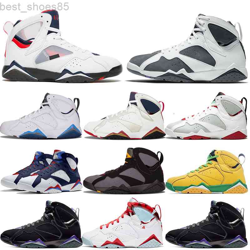 

2021 Authentic Jumpman 7 7s VII Mens Women Basketball Shoes Flint Ray Allen Patta X Oregon Ducks Tinker Topaz Mist S Trainers Sports, A psgs 36-47