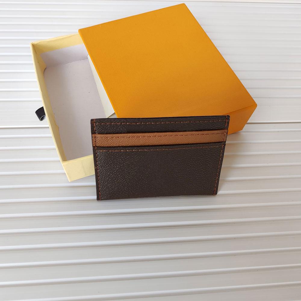 

Top High Quality Card Holder Paris plaid style 61733 Wallet Mens Key Pouch Womens Handbags Leather zippy Holders Snake Purses Small Wallets Coin Purse Handbag 62170, 61733 old flower