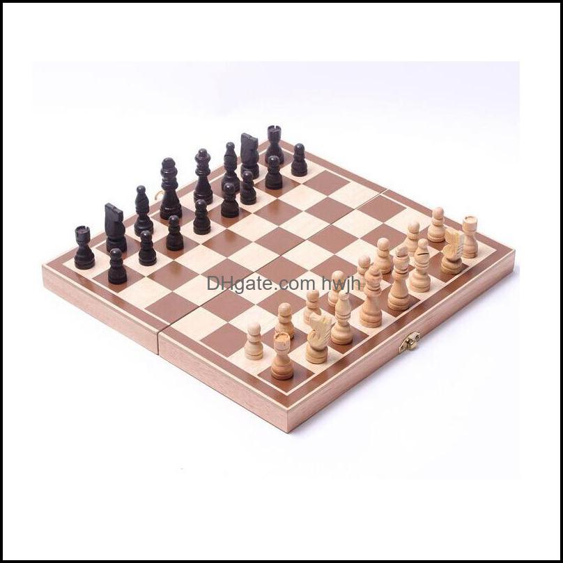 

Table Leisure Games Sports & Outdoors Folding Wooden International Chess Pieces Set Funny Chessmen Collection Portable Board Game 40 W2 Drop