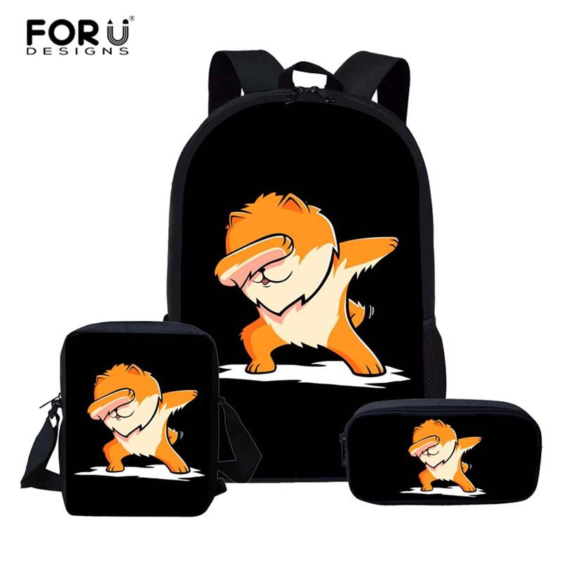 

Pomeranians Children Backpacks For Teenager Girls Boys School Backpack Kids Bag Bags Mochila Infantil