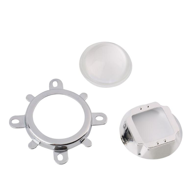 

Lamp Covers & Shades 60-80 Degree 1 Set Of 30W 50W 100W LED 44mm Lens + Reflector Collimator Fixed Bracket 3mm Thickness Bottom