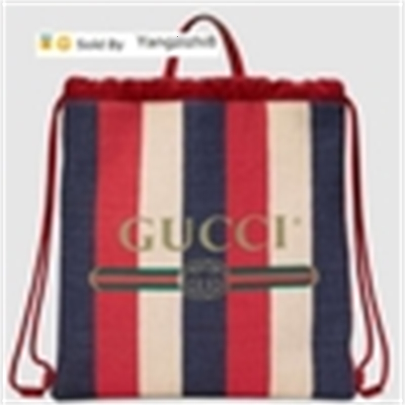 

yangzizhi8 backpacks medium drawstring backpack 473872 men print shoulder bags totes handbags handles cross body messenger bags, Black;red