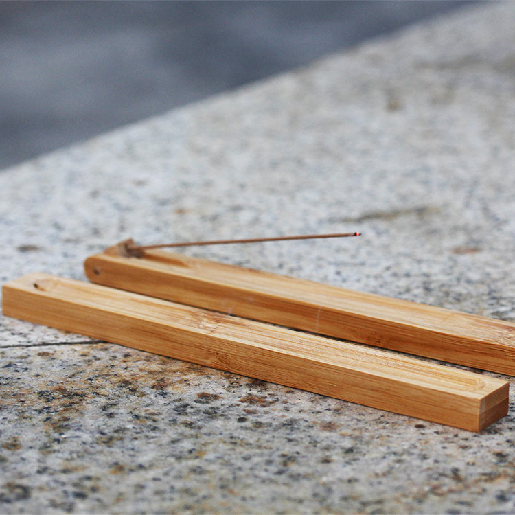 

Bamboo stick incense holder Ash Catcher sandalwood and agarwood stick DH2057