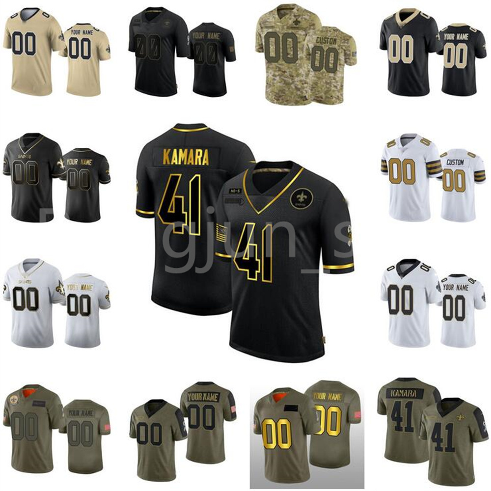 

2022 New Orleans Men Women Youth Saint Stitched Football 7 Taysom Hill 41 Alvin Kamara 2 Jameis Winston Custom''NFL''jerseys Size S-4XL