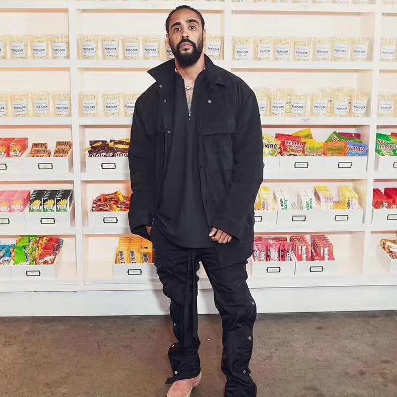 

Sixth Season High Street Suede Jacket Loose Autumn And Winter Trendy Tooling, Beige