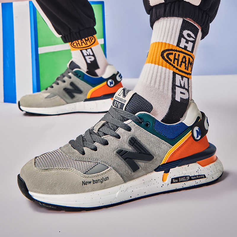 Automne Présidentielle Mode Chaussures Femmes Couple Léger Sports occasionnels