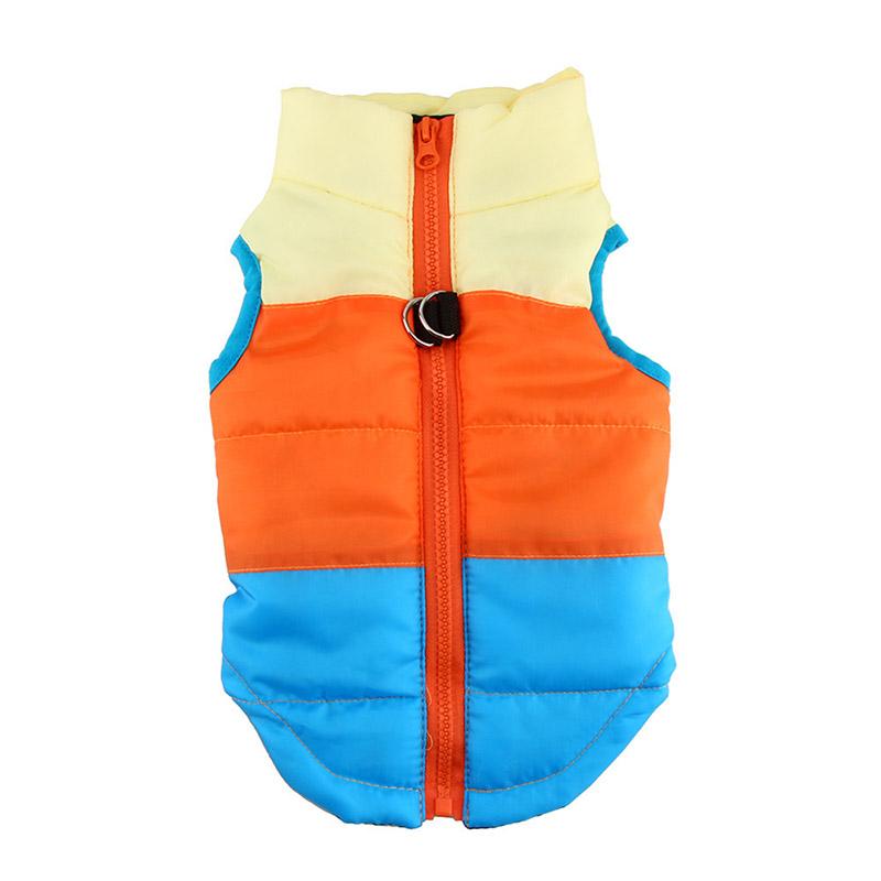 

Dog Apparel Spring Autumn Winter Warm Pet Clothes Vest Harness Puppy Coat Jacket 4 Color Large For Dogs SZ