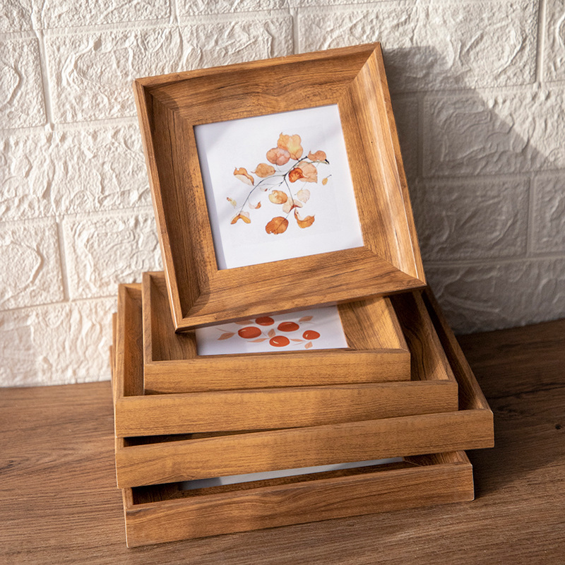 

Simple and Creative Resin 6-inch 7-inch Square Photo Frame Platform