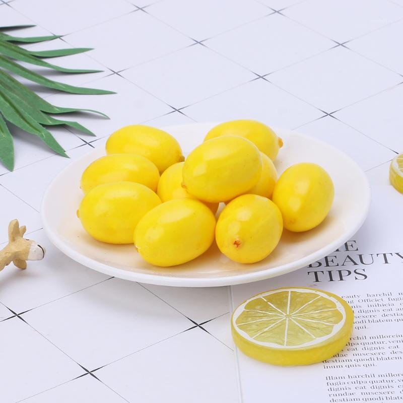 

Party Decoration 20pcs Lifelike Simulation Artificial Fake Fruit Disply Home Decor