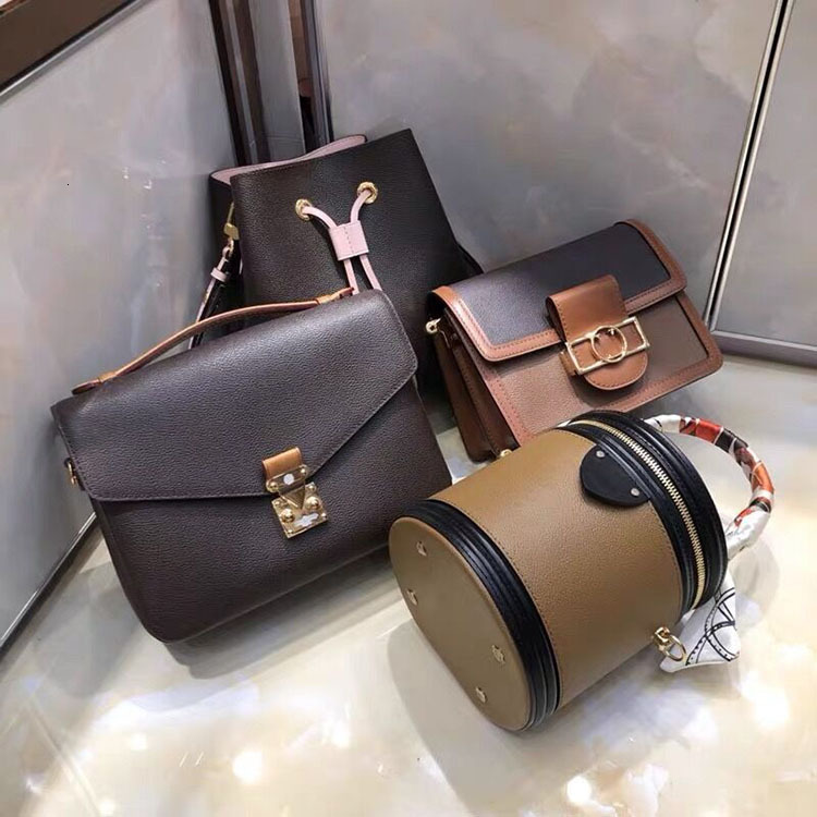 

High quality leather multi pochette metis set crossbody bag fashion shoulder hand bags women totes handbags top cross body purses pcs