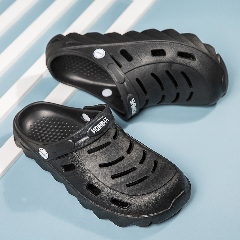 

2021 men women sport trainers off summer cross-border sandals slippers casual trend beach hole shoes breathable hollow soft bottom slipper code: 19NK-2173, Smsj1864