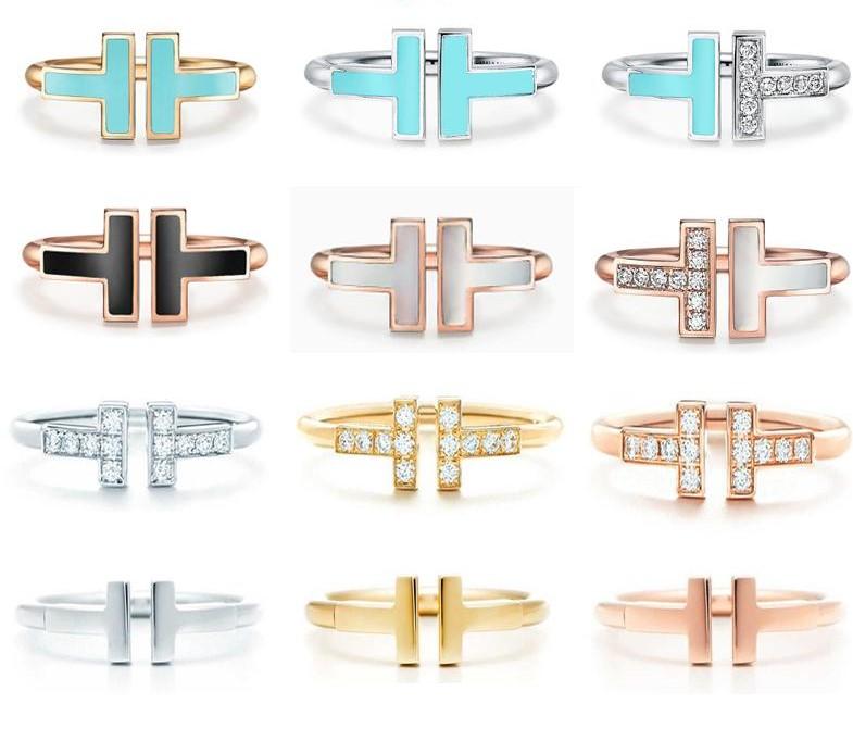 luxury ring new fashion creative jewelry enamel for women man designer H letter band rings woman party wedding lovers gift with box-image-736790403