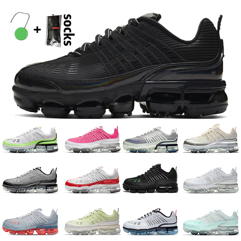 

2021 Fashion Big Size Eur 47 Men Womens 360 Running Shoes Sneakers Trainers Black Iridescent Triple White Barely Volt Sky Grey Flash Crimson, Item5 metallic silver 36-47