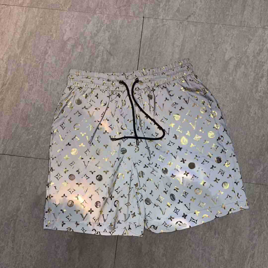 

1919ss new luxury designer casual men's shorts snake pattern flower embroidery men's swimming shorts high street fashion beach pants