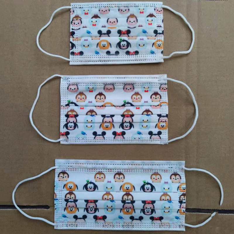 

Disposable Cartoon Printed Mask for Adults and Children