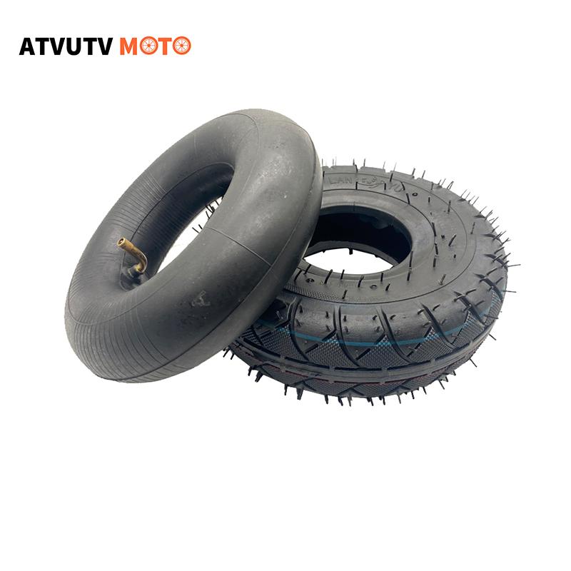 

Motorcycle Wheels & Tires 4.10/3.5-4 10 Inch Pneumatic Heavy Duty Inner Tube And OuterTyres For Wheelchair Gas Electric Scooter Mini ATV Qua