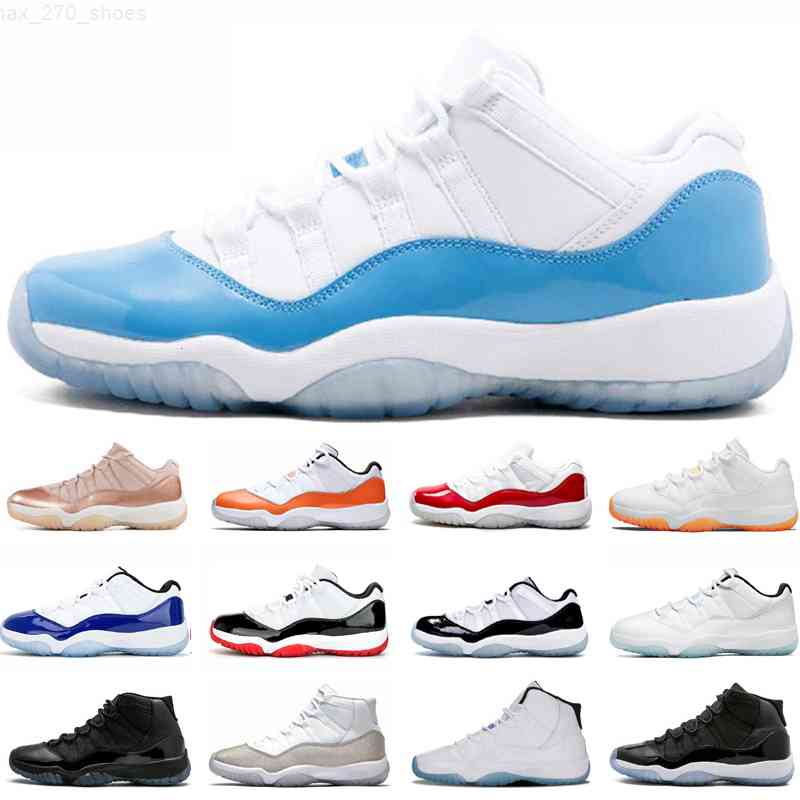 

University Blue 11s 11 men basketball shoes high 25th Anniversary low concord 45 Bred Space Jam Cap and Gown Gamma sneakers women trainers, #9 grey suede