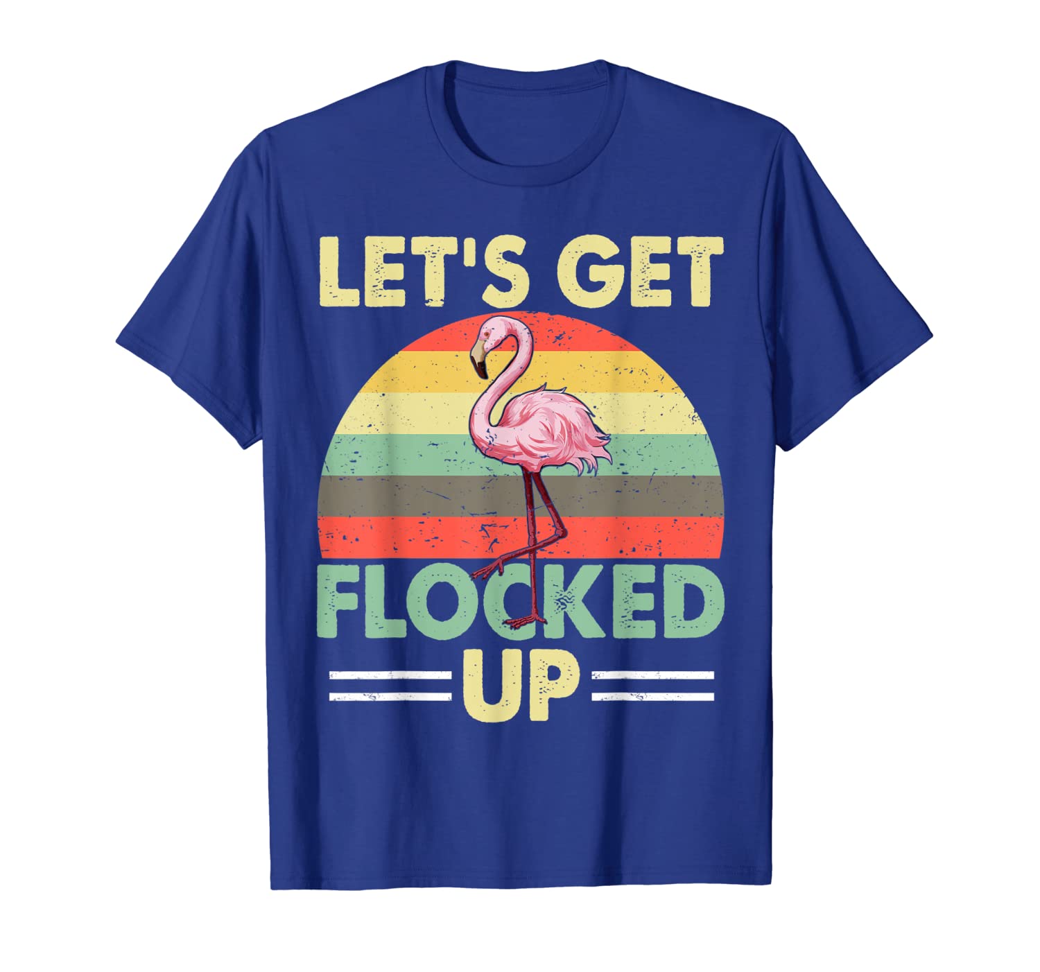 

let's get flocked up flamingo t-shirt cute summer gifts, White;black