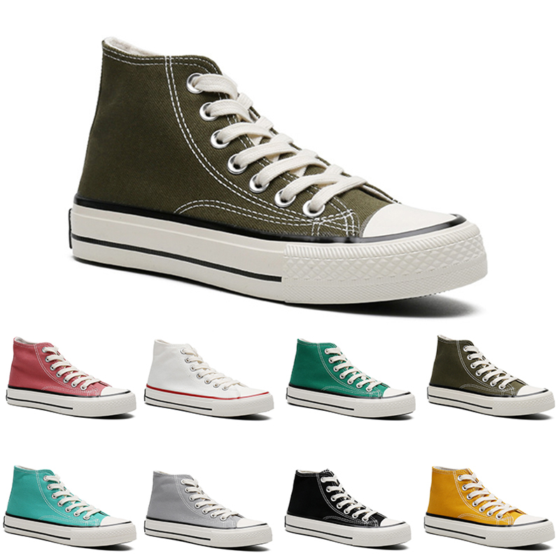 

Newest Casuals canvas shoes men women platforms casual trainer outdoor mens womens fashion run sport sneaker style 36-44, #1