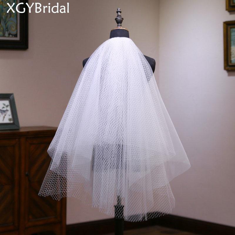 

Bridal Veils Multi-Layer With Comb 2021 Arrival Marriage Headdress Mesh Rice White Wedding Accessoires De Mariage, Black
