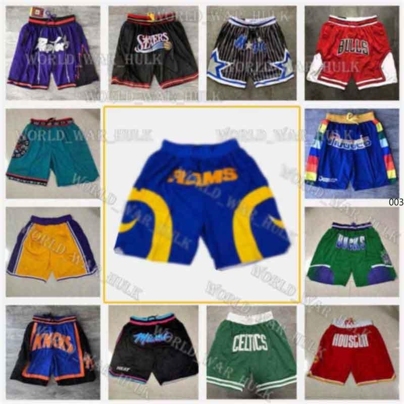

Los Angeles Milwaukee Toronto Orlando Portland Miami Trail Atlanta Brooklyn Boston Houston Detroit Golden Memphis State just don Shorts 2021, Black;blue