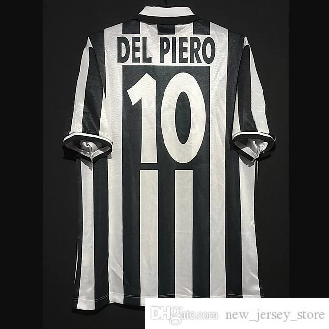 

Retro 95-03 11/12 Soccer Jerseys Zidane Del Piero Pirlo Vialli Trezeguet Vieri Inzaghi Salas Nedved Boksic Vintage Classic Football Shirts -XL, 02-03 home