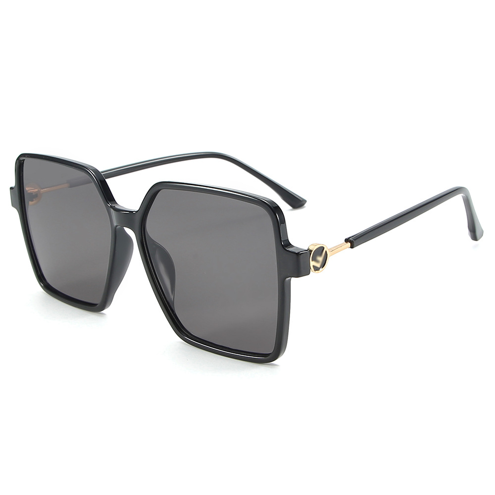 

Fashion Retro Big Frame Sunglasses Luxury Men Women Brand Design Sun Glasses Personality Street UV400 Lens High Quality with Box Cases