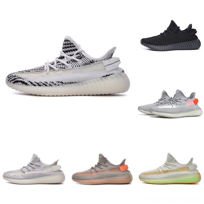 KanyeWest vSun Running Shoes 350 Mens Womens Azael Safflower Hylte Calcite Mist Runner man Phosphor KanyeWest 350 shoe Vanta sport Sports-image-699330327