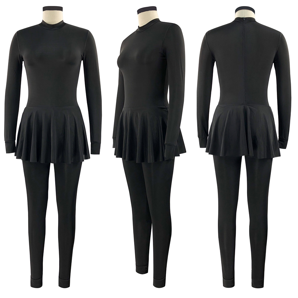 

Black Swimming Suit For Muslim Fashion Swimwear Women Swimsuit Long Sleeve Arabic Turkey Pakistani Islamic Swim Wear