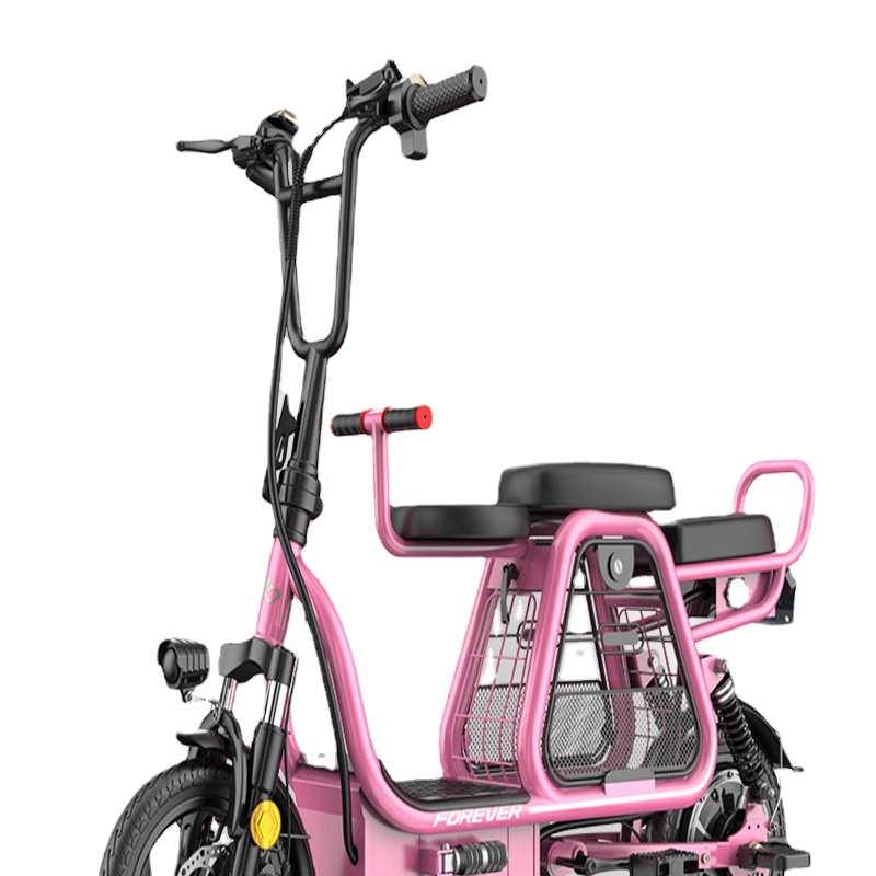 

Folding Electric Bicycle Parent Child Lithium Battery Car Women's Scooter Moped