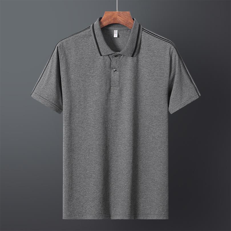 

shirt leisure time masculina cotton men polos short sleeve brands jerseys summer size m 5xl, White;black