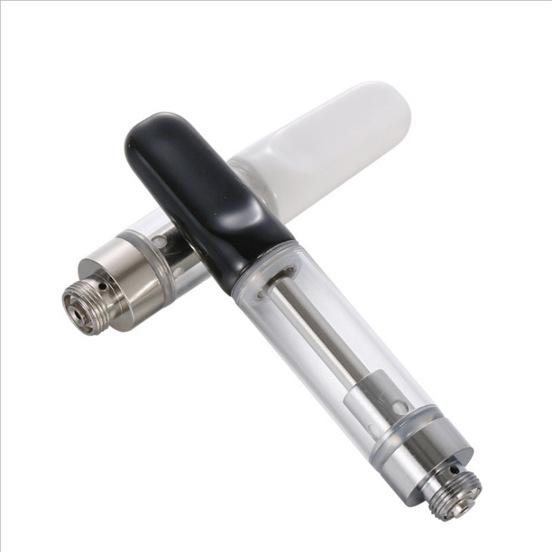

Smoking Accessories Cartridges 1ml 0.5ml Empty Ceramic Coil Cartridge Thick Oil Glass Tank Vape Pen Vaporizer