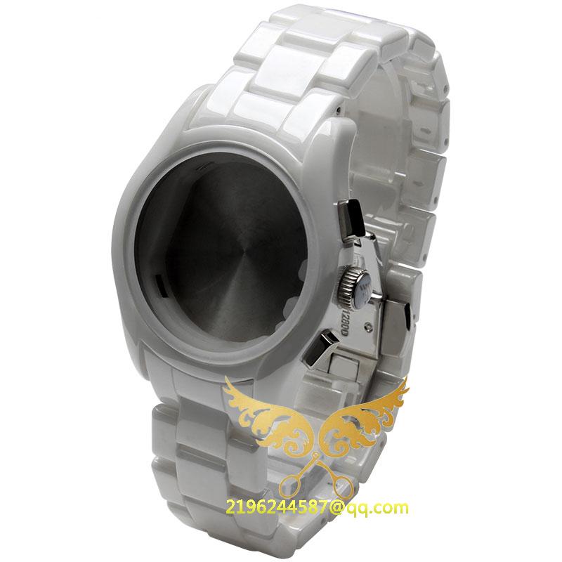

Watch Bands TOP High Quality Ceramic Accessories Case For AR1403 Bracelet 22mm White