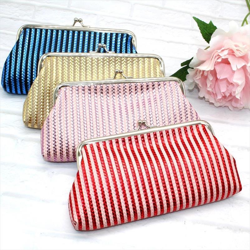 

etya laser fashion women cosmetic bag travel make up bags knit striped reto pouch large neceser toiletry organizer clutch tote